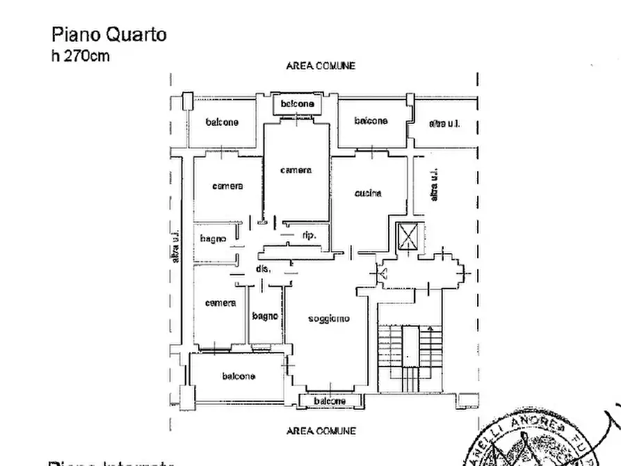 Immagine 82 di Attico in vendita  in Piazza Orsara di Puglia 4 a San Mauro Torinese