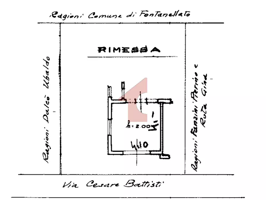 Immagine 47 di Casa bifamiliare in vendita  in Via Cesare Battisti 50 a Fontanellato