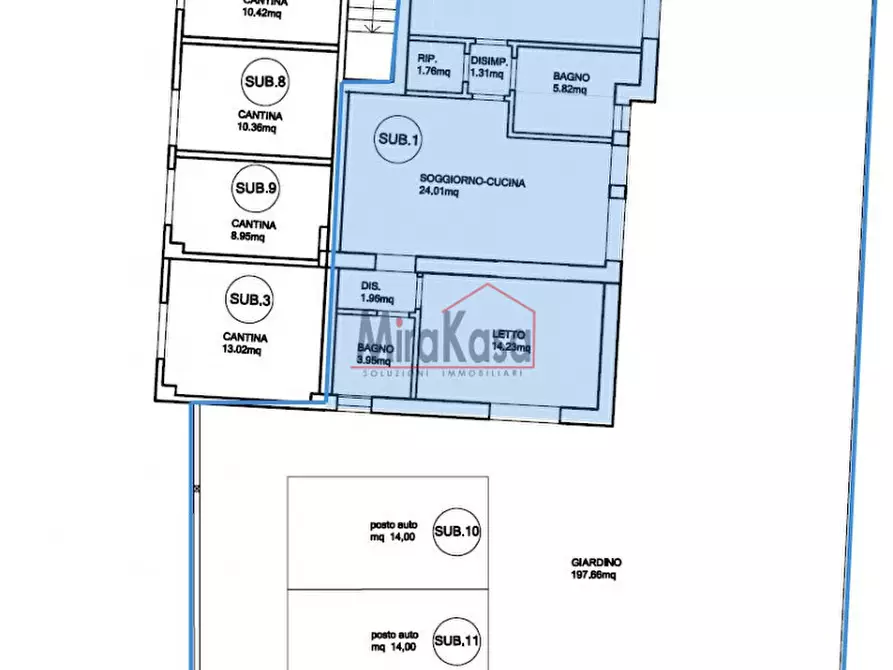 Immagine 1 di Appartamento in vendita  in Via Pinarella 365-367 a Cervia