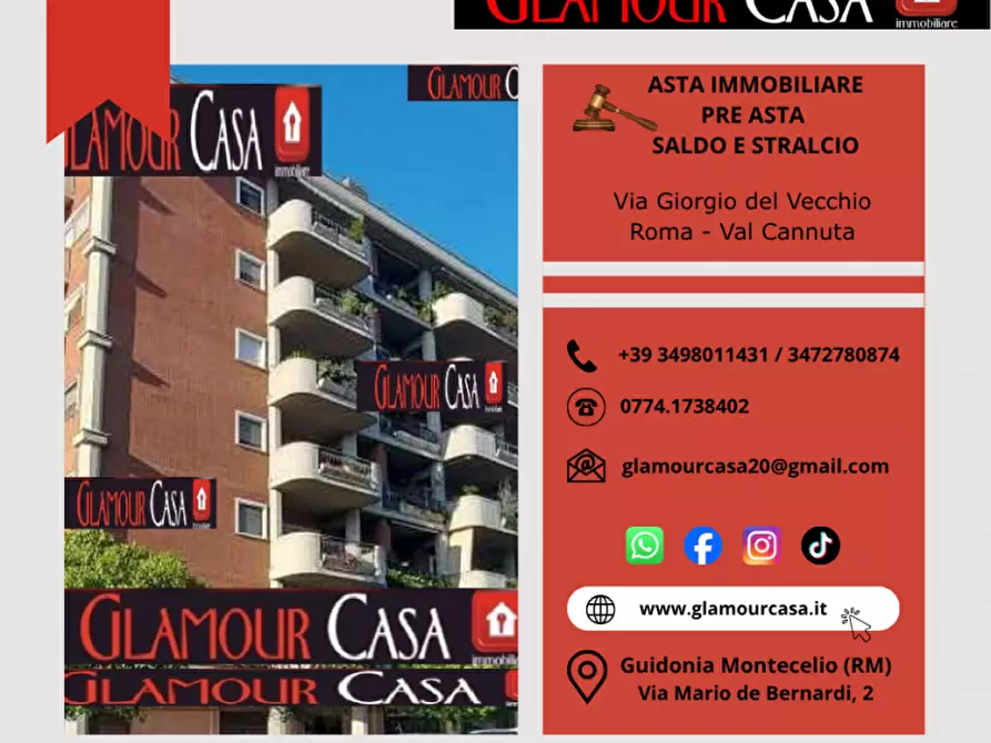 Immagine 1 di Appartamento in vendita  in Via Giorgio Del Vecchio a Roma