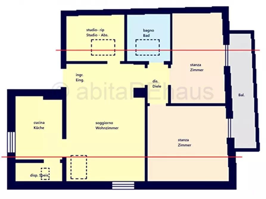 Immagine 22 di Appartamento in vendita  in Via San Giacomo - St. Jakobstraße a Laives .Leifers.