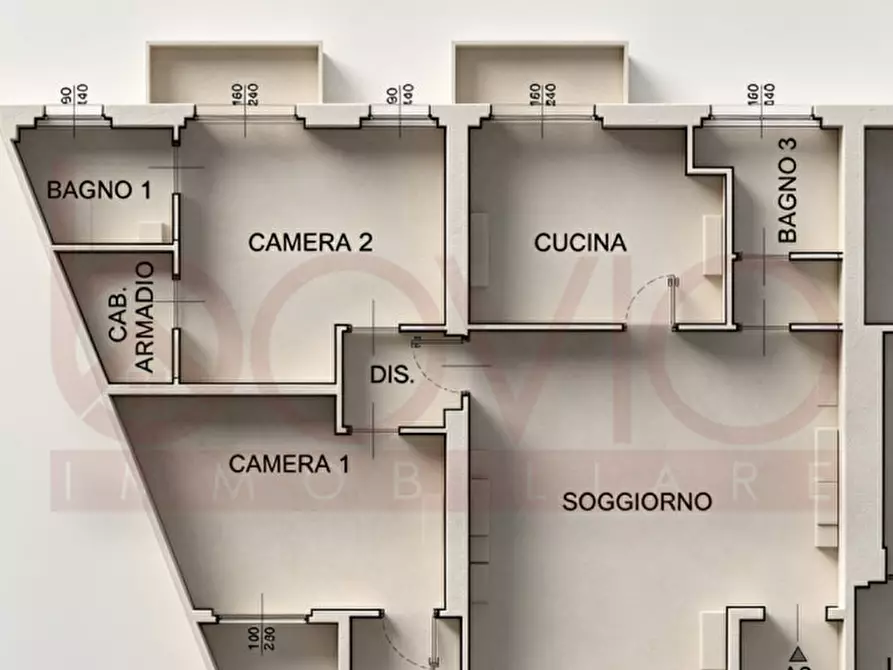 Immagine 8 di Appartamento in vendita  in Via Giacomo Matteotti 3 a Settimo Torinese
