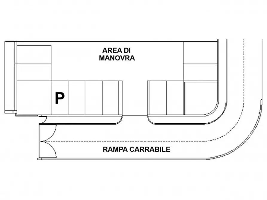 Immagine 14 di Posto auto in vendita  in Via Vittorio De Sica, N. 5-7 a Fiumicino