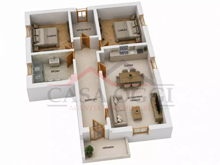 Immagine 18 di Casa bifamiliare in vendita  in Via Fontane a Cervarese Santa Croce