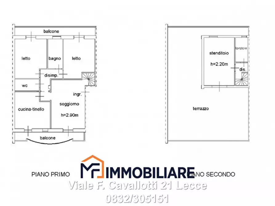 Immagine 3 di Casa bifamiliare in vendita  in Via Niccolò Machiavelli a Cavallino