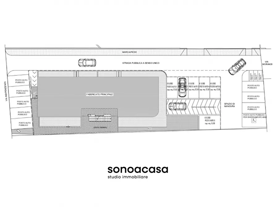 Immagine 3 di Appartamento in vendita  in Via Indipendenza, 3 a Mondolfo