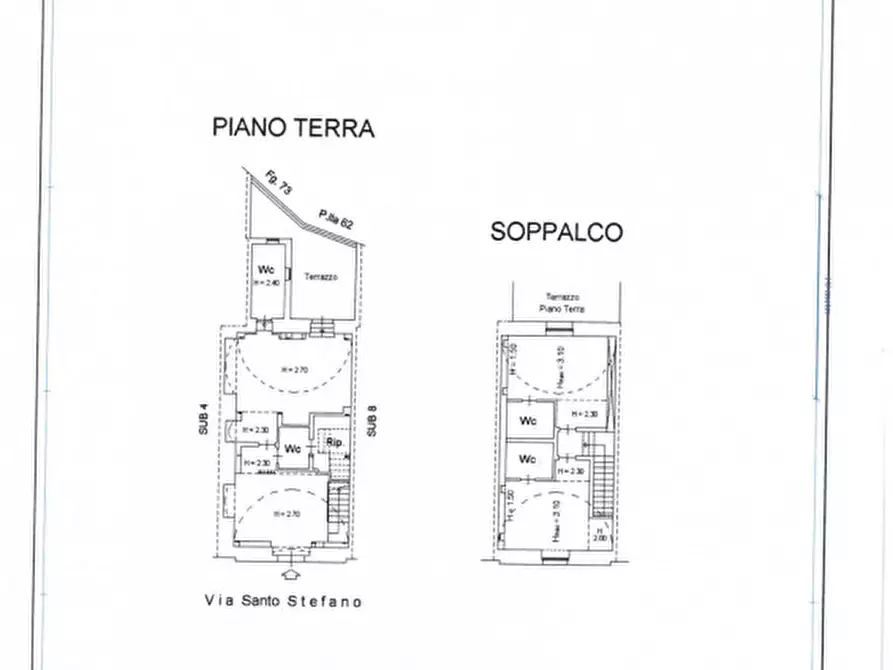 Immagine 48 di Casa indipendente in vendita  in via santo stefano a Matera