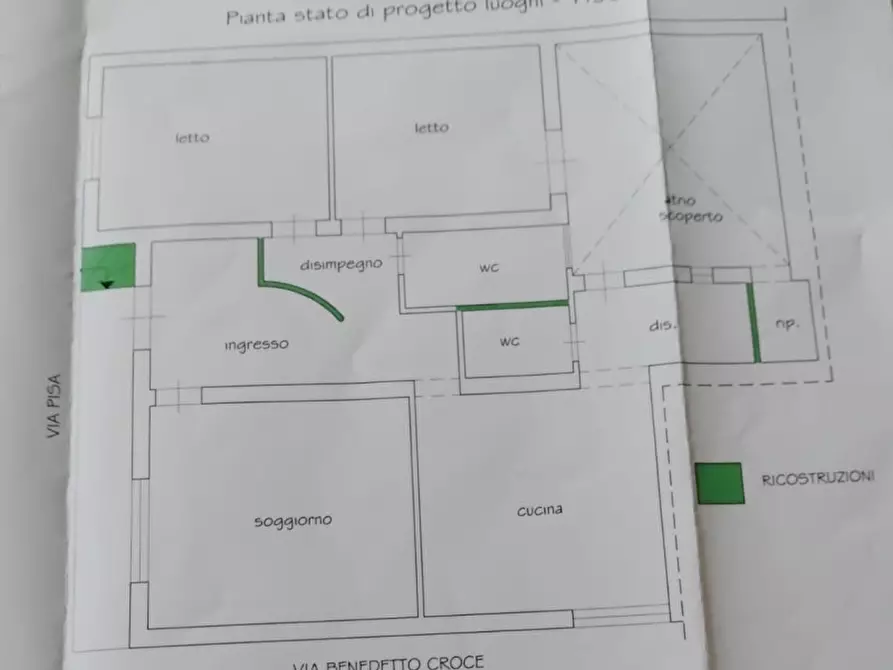 Immagine 4 di Appartamento in vendita  in Via Pisa 2B a Modugno