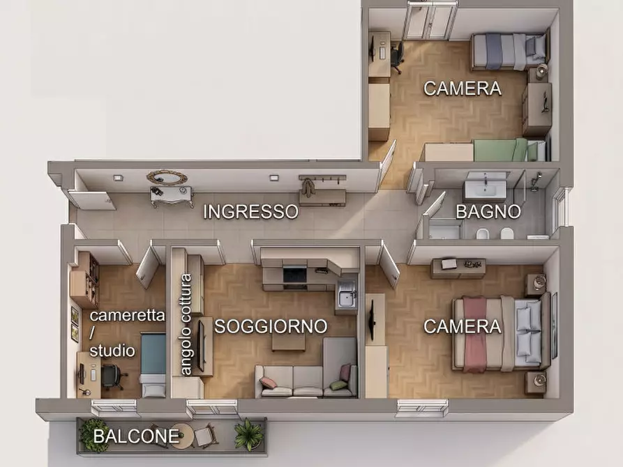 Immagine 30 di Appartamento in vendita  in Via Maurizio Bufalini a Bologna