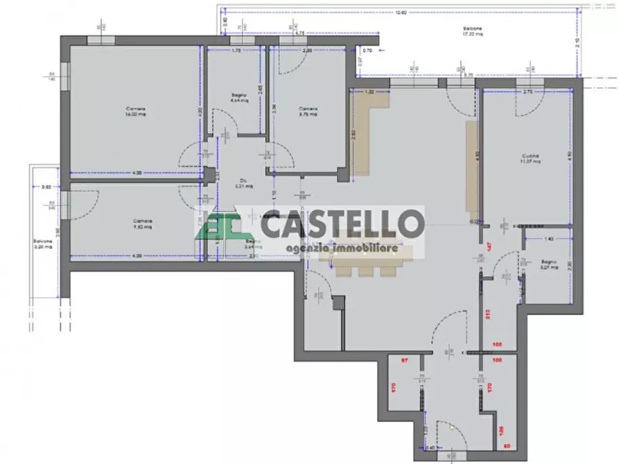 Immagine 47 di Appartamento in vendita  in Via Domenico Turazza a Padova