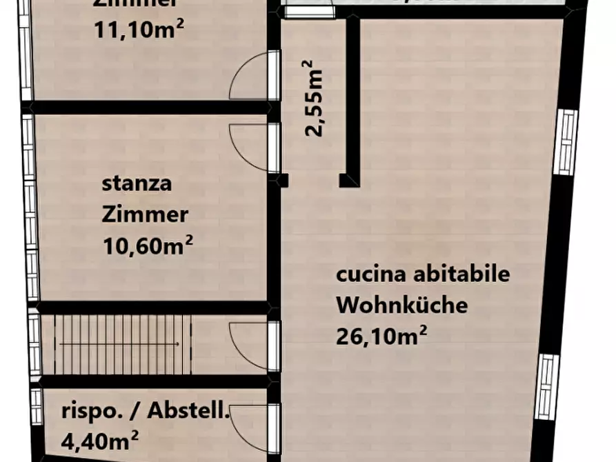 Immagine 12 di Appartamento in vendita  in Via Quattro Novembre a Roverè Della Luna