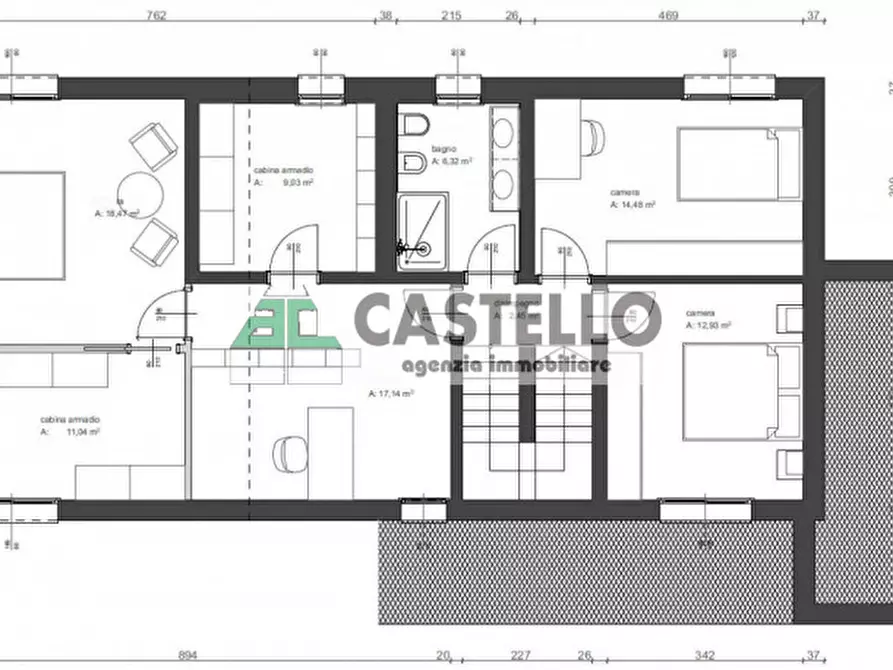Immagine 17 di Casa indipendente in vendita  in Via Antonio Meucci a Vigonza