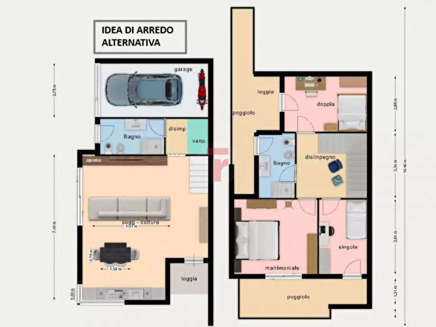 Immagine 27 di Casa trifamiliare in vendita  in Via Tono Zancanaro a Padova