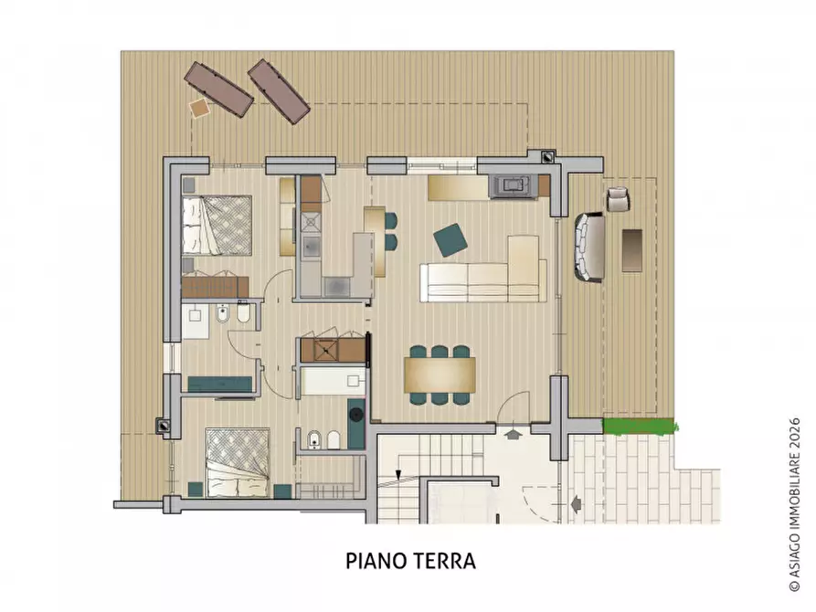 Immagine 37 di Appartamento in vendita  in Via Lamara a Asiago