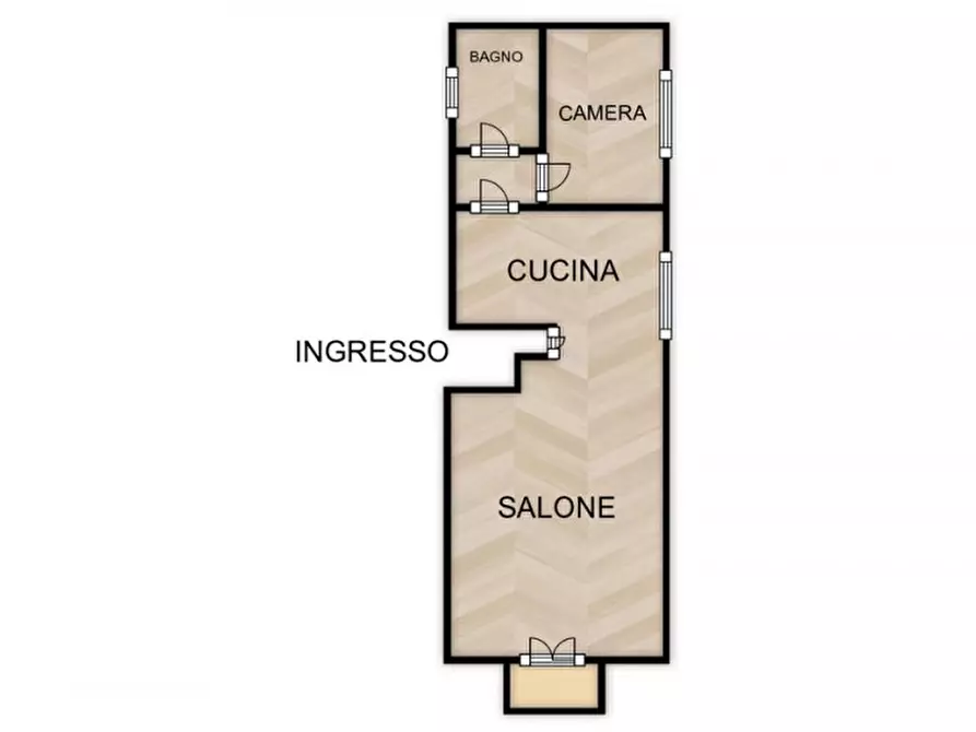 Immagine 9 di Appartamento in vendita  in Via Sacra a Palermo