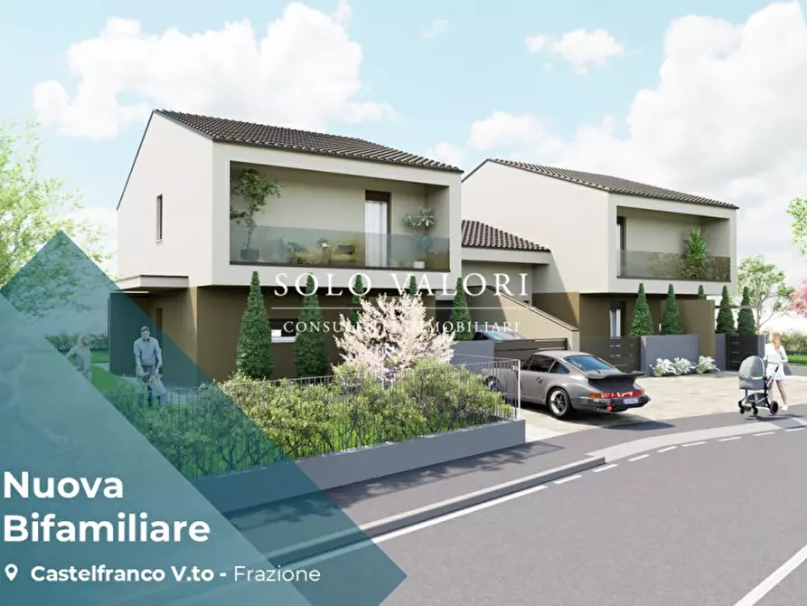 Immagine 2 di Casa bifamiliare in vendita  a Castelfranco Veneto