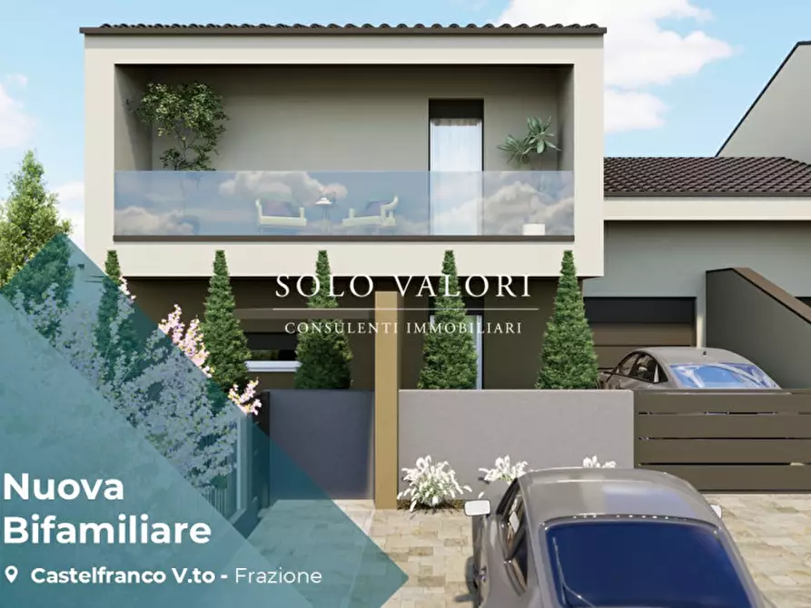Immagine 3 di Casa bifamiliare in vendita  a Castelfranco Veneto
