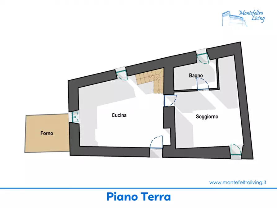 Immagine 40 di Casa indipendente in vendita  in Monastero a Piandimeleto