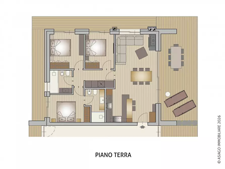 Immagine 33 di Appartamento in affitto  in Via Lamara a Asiago