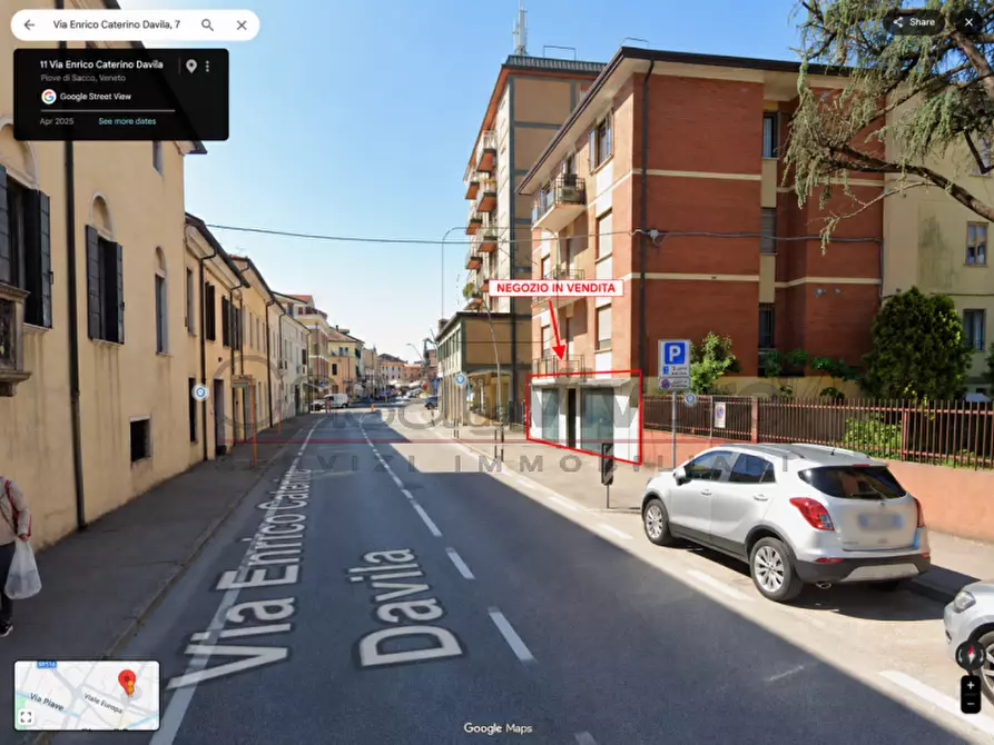 Immagine 2 di Negozio in vendita  in Via Enrico Caterino Davila a Piove Di Sacco
