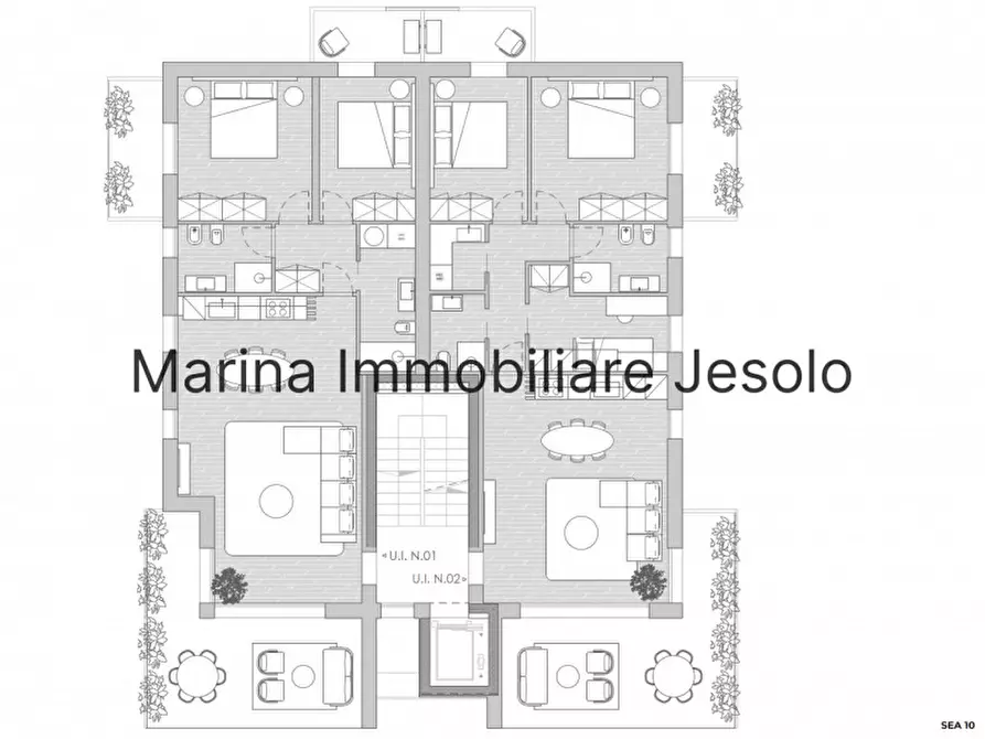 Immagine 18 di Appartamento in vendita  in Via Leon Battista Alberti a Jesolo