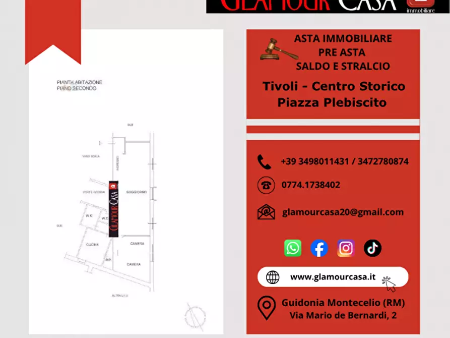 Immagine 4 di Appartamento in vendita  in Piazza del Plebiscito a Tivoli