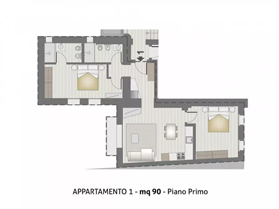 Immagine 11 di Appartamento in vendita  in Via Jacopo Scajaro a Asiago