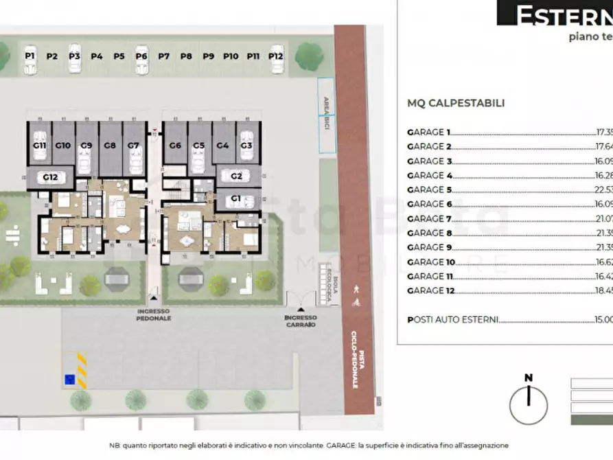 Immagine 12 di Appartamento in vendita  in Via Ippolito Nievo a Ponte San Nicolò