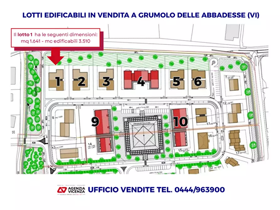 Immagine 1 di Terreno in vendita  in Via Camisana a Grumolo Delle Abbadesse