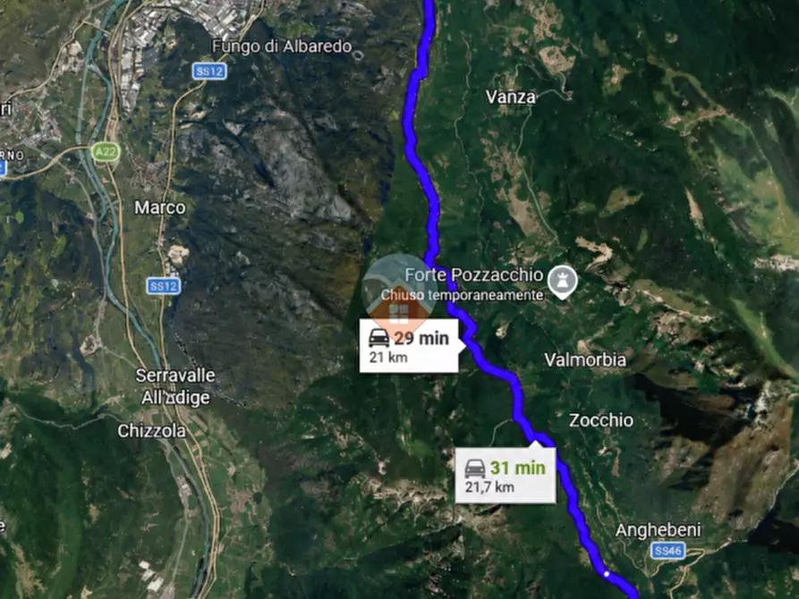 Immagine 13 di Appartamento in vendita  in località Obra a Vallarsa