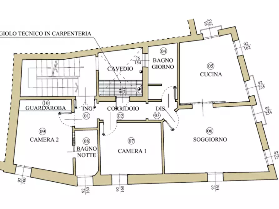 Immagine 19 di Appartamento in vendita  in Stradella del Garofolino a Vicenza