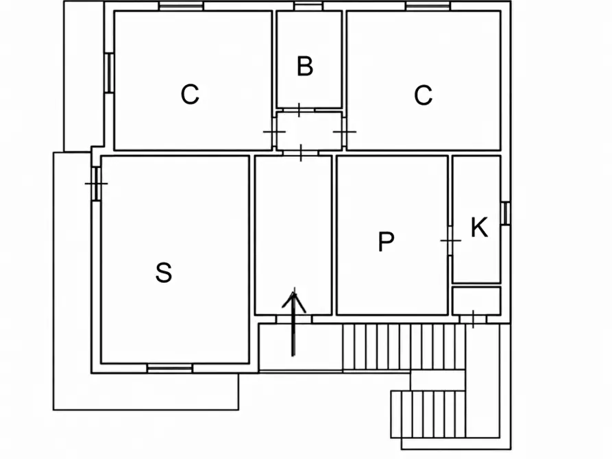 Immagine 59 di Casa bifamiliare in vendita  in Capolona a Capolona