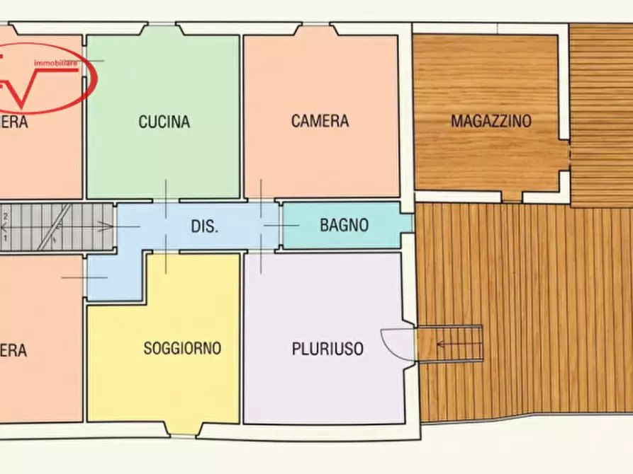 Immagine 12 di Rustico / casale in vendita  in via pacinotti a Montevarchi