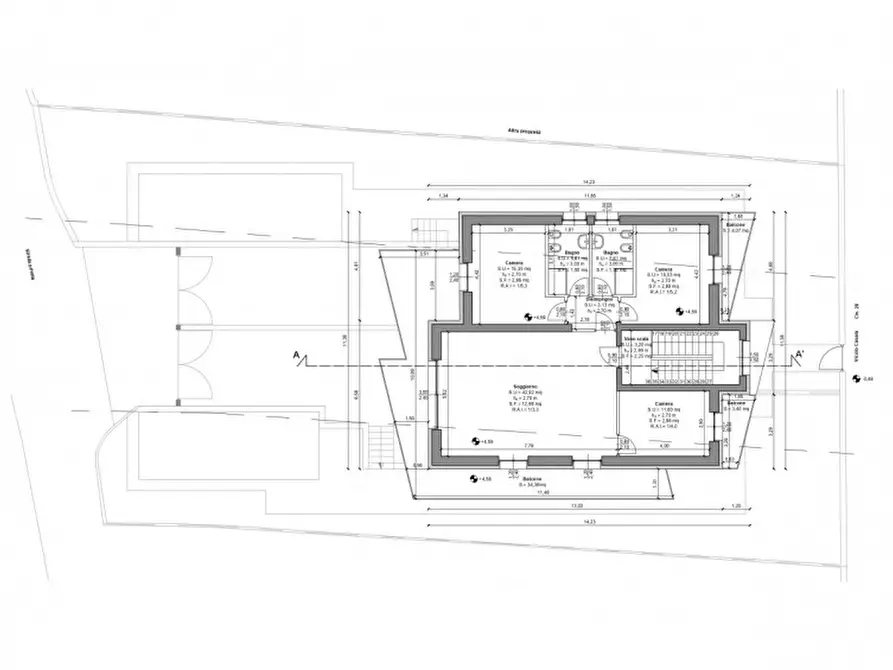 Immagine 18 di Casa bifamiliare in vendita  in VICOLO CASARA n. 12 Piano 1 a Lazise