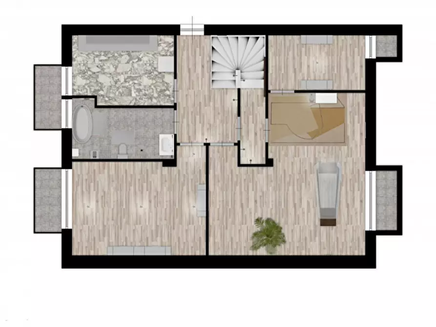 Immagine 37 di Casa indipendente in vendita  in via san martino 39 a Lazise