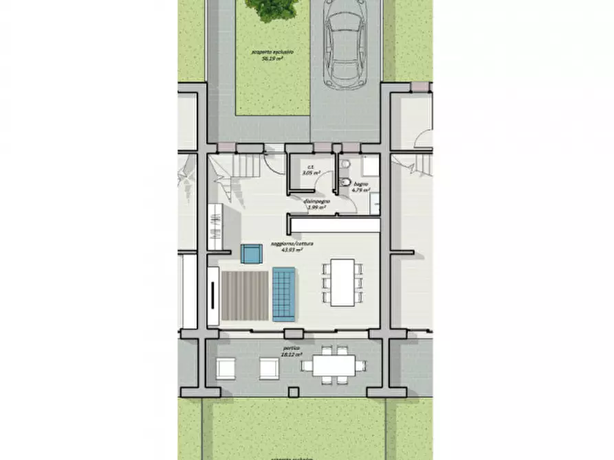 Immagine 13 di Casa trifamiliare in vendita  a Jesolo