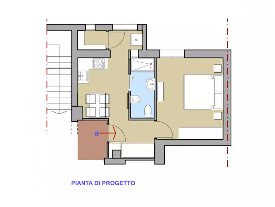 Immagine 6 di Appartamento in vendita  in Via Bradano,5 a Lecce
