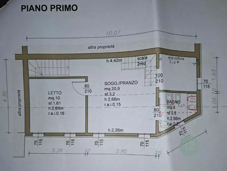 Immagine 11 di Villetta a schiera in vendita  in Via Roma a Medolla