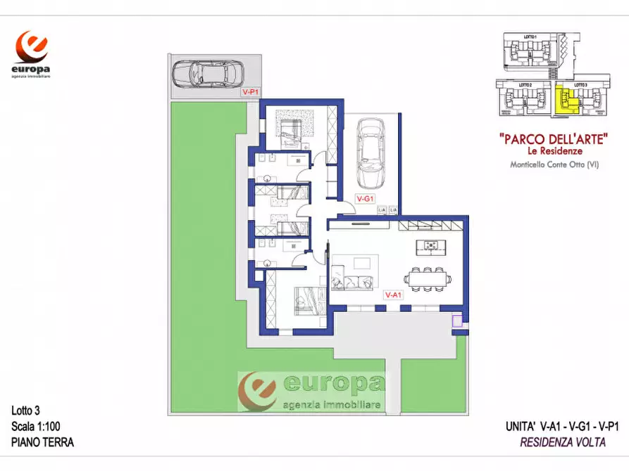 Immagine 5 di Appartamento in vendita  in Strada di saviabona, a Vicenza