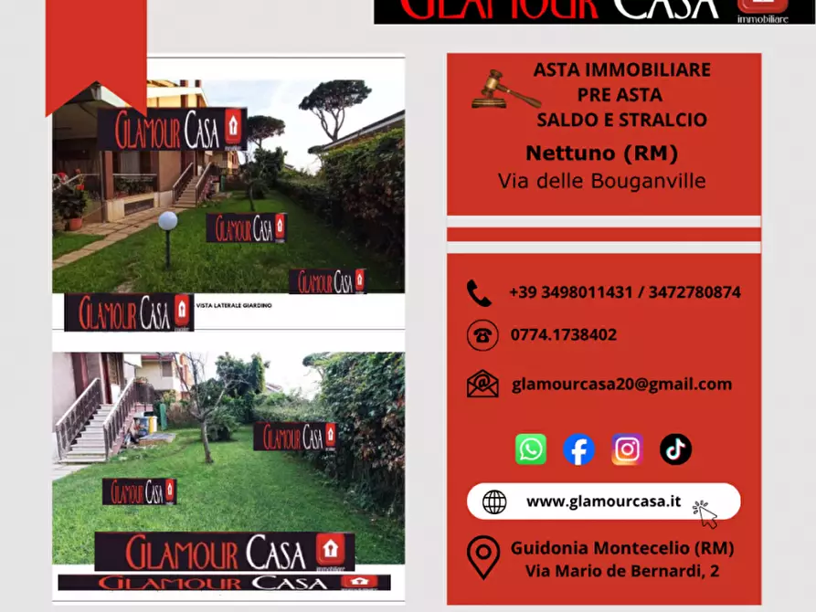 Immagine 3 di Villa in vendita  in Viale delle Bougainvillae a Anzio