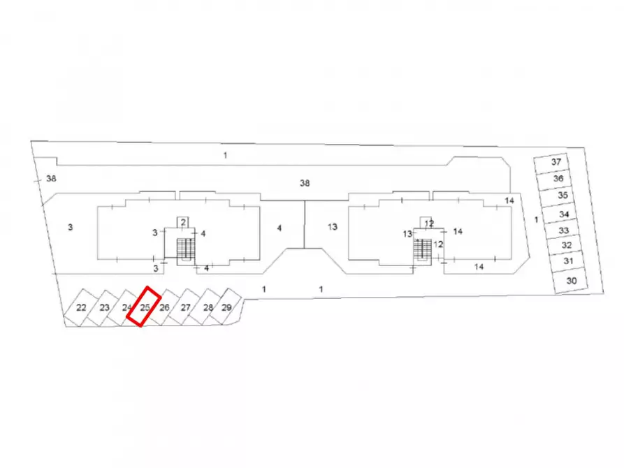 Immagine 5 di Posto auto in vendita  in Via Bergamo, 5, 90044 Carini PA, Italia a Carini