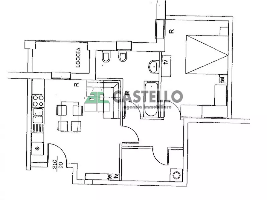 Immagine 20 di Appartamento in vendita  in Via Chiesa 1 a Villanova Di Camposampiero