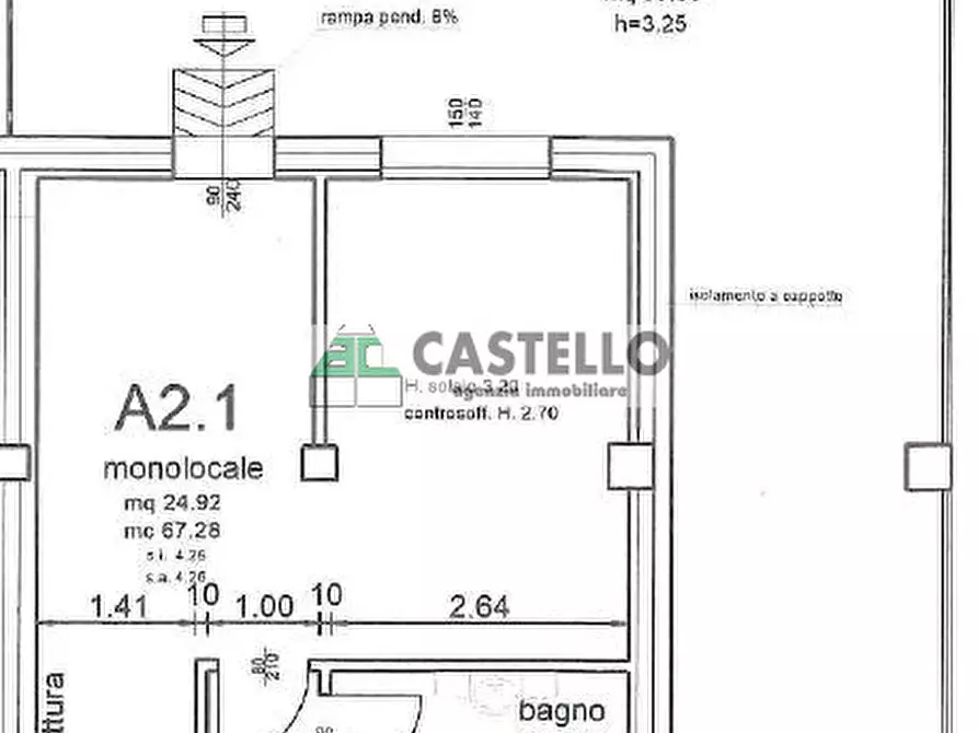 Immagine 17 di Monolocale in vendita  in Via Caltana 47 a Santa Maria Di Sala