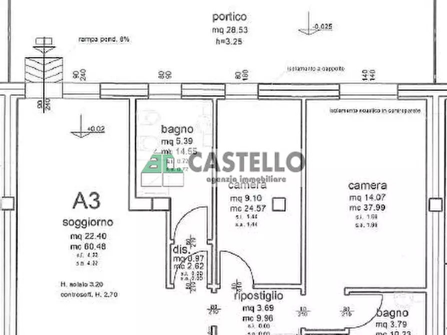 Immagine 25 di Appartamento in vendita  in Via Caltana 47 a Santa Maria Di Sala