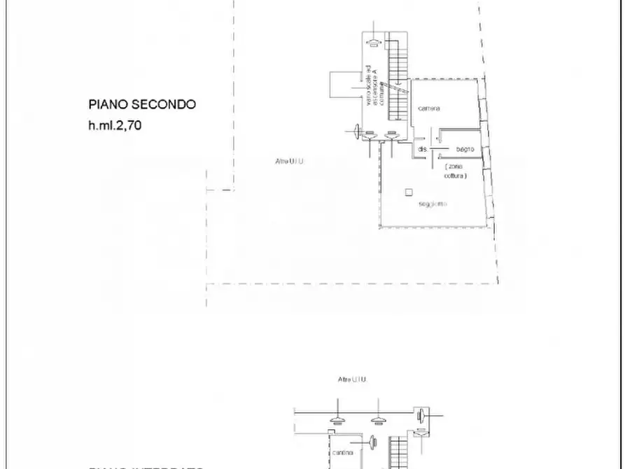 Immagine 2 di Appartamento in vendita  in Via Padre Monti a Saronno
