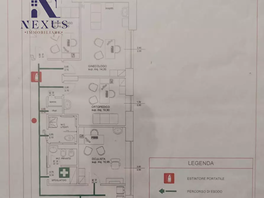Immagine 19 di Ufficio in affitto  in Via Flaminia 162 a Cartoceto