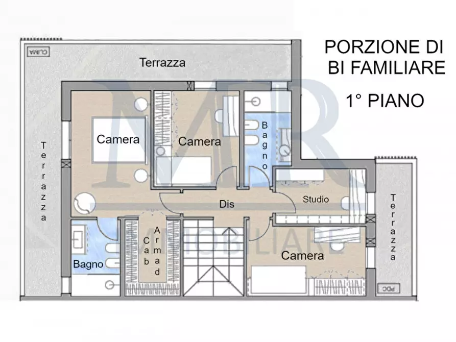 Immagine 33 di Casa bifamiliare in vendita  in Via Marconi a Ponte San Nicolò