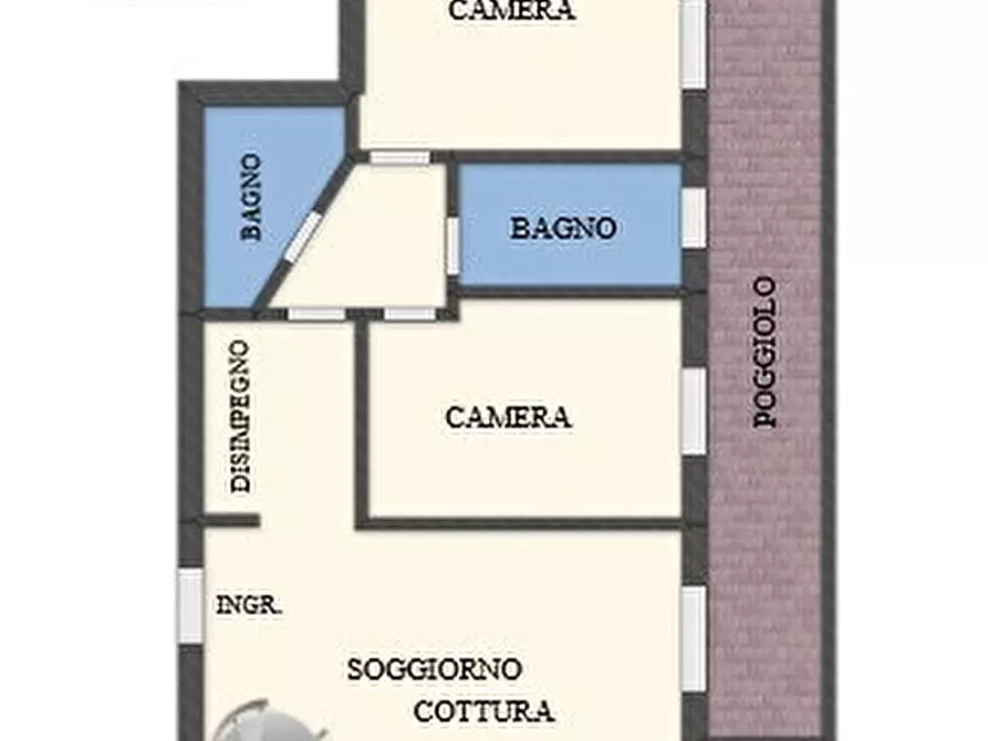 Immagine 15 di Appartamento in vendita  in VIA BRAGNI a Cadoneghe