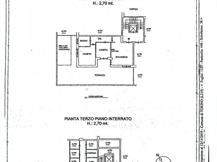 Immagine 23 di Appartamento in vendita  in Corso Mortara 36/3 a Torino