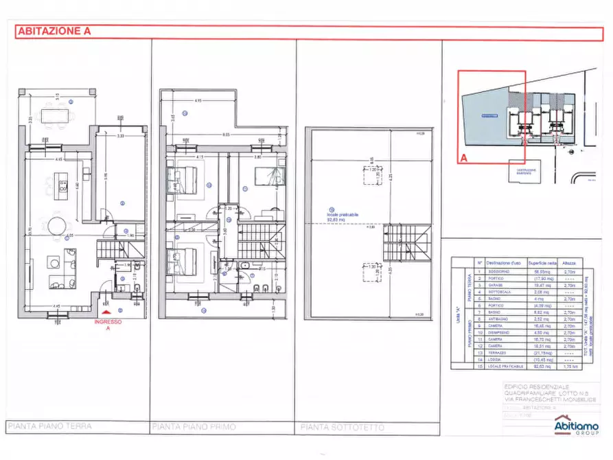 Immagine 9 di Casa quadrifamiliare in vendita  a Monselice